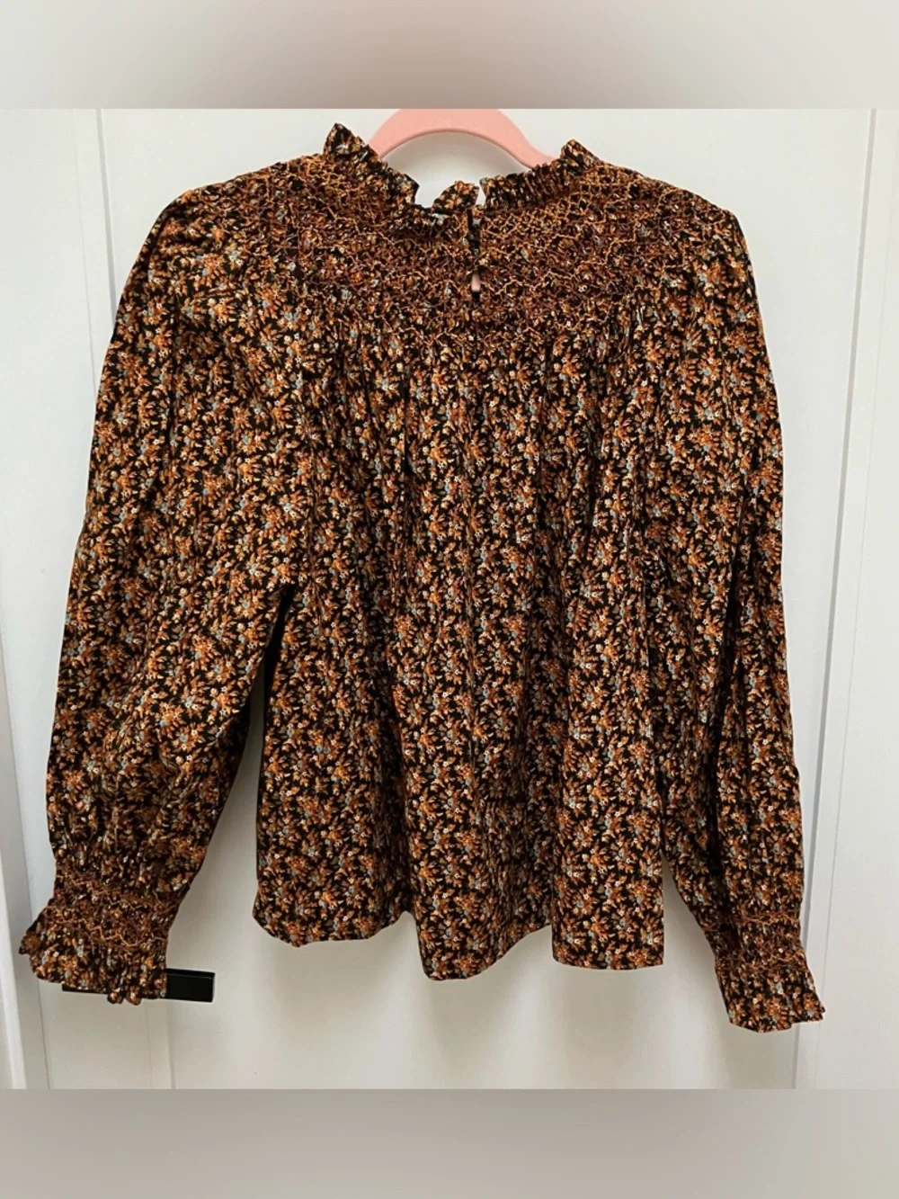 DÔEN Amoret Top in Noir Fleurs D'Avignon - Large - Picture 6 of 12